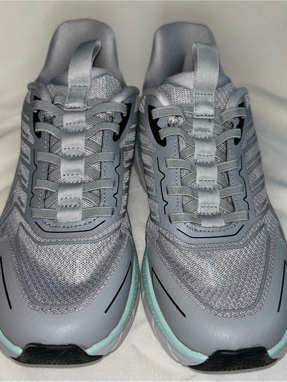 Men's Lightweight Grey Athletic Sneakers